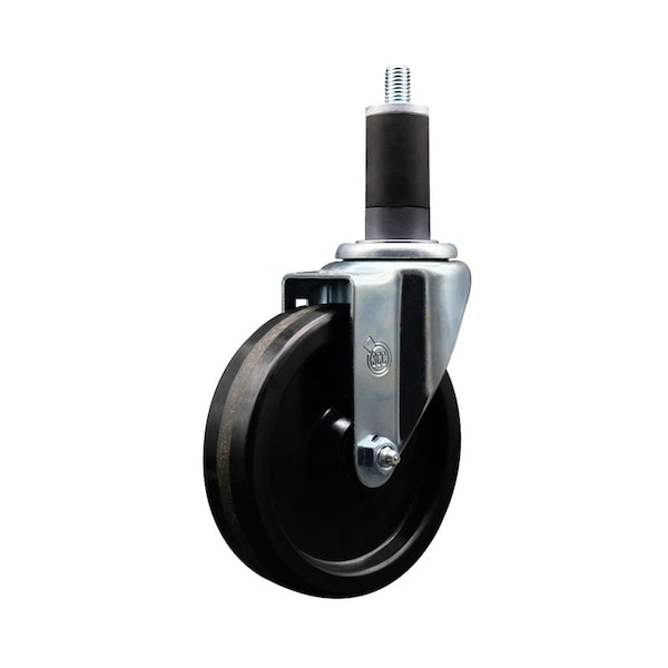 5'' Phenolic Wheel Swivel 1-1/4'' Expanding Stem Caster